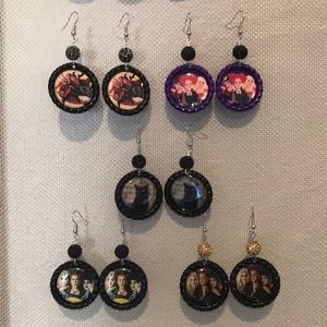 Hocus pocus 5 pack of earrings